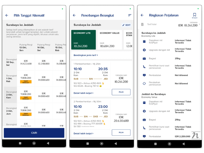 harga tiket scoot umroh