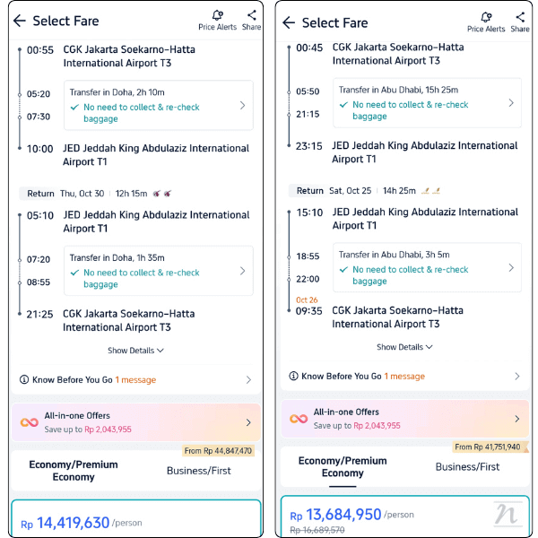 harga tiket cgk-jed etihad qatar