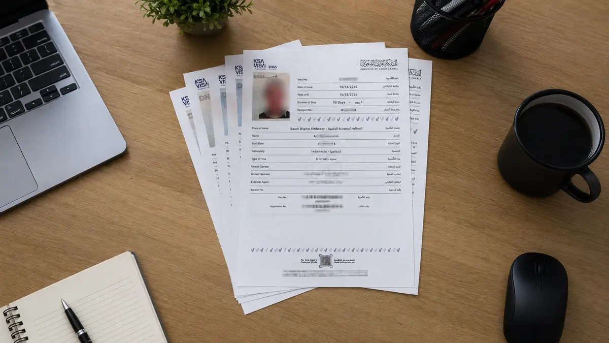 urus visa umroh mandiri